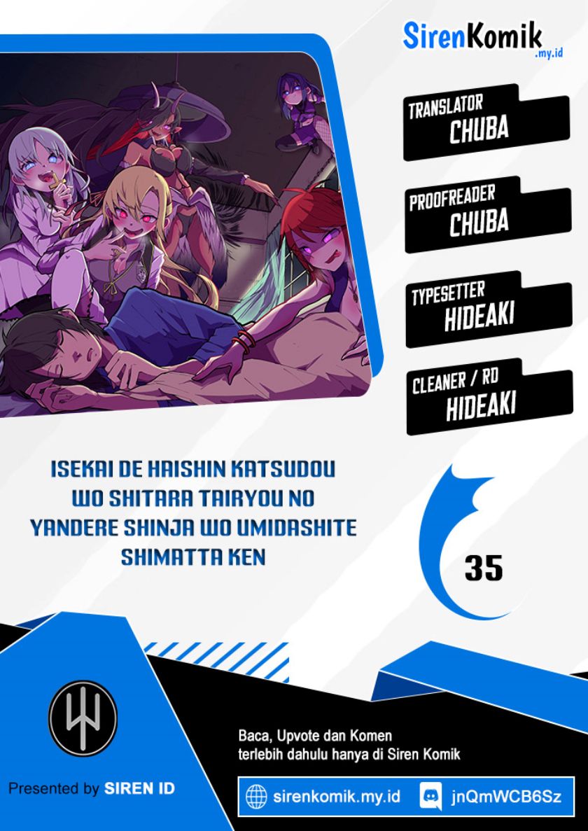 isekai-de-haishin-katsudou-wo-shitara-tairyou-no-yandere-shinja-wo-umidashite-shimatta-ken - Chapter: 35