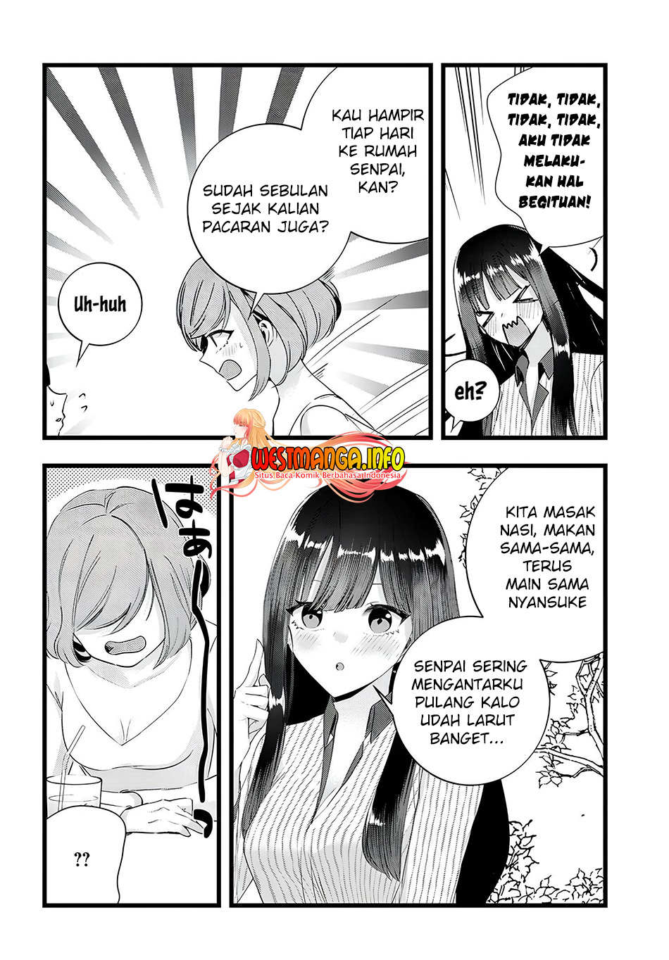 chiteki-de-cool-na-kouhai-bijo-ore-no-kai-neko-ni-naru - Chapter: 18