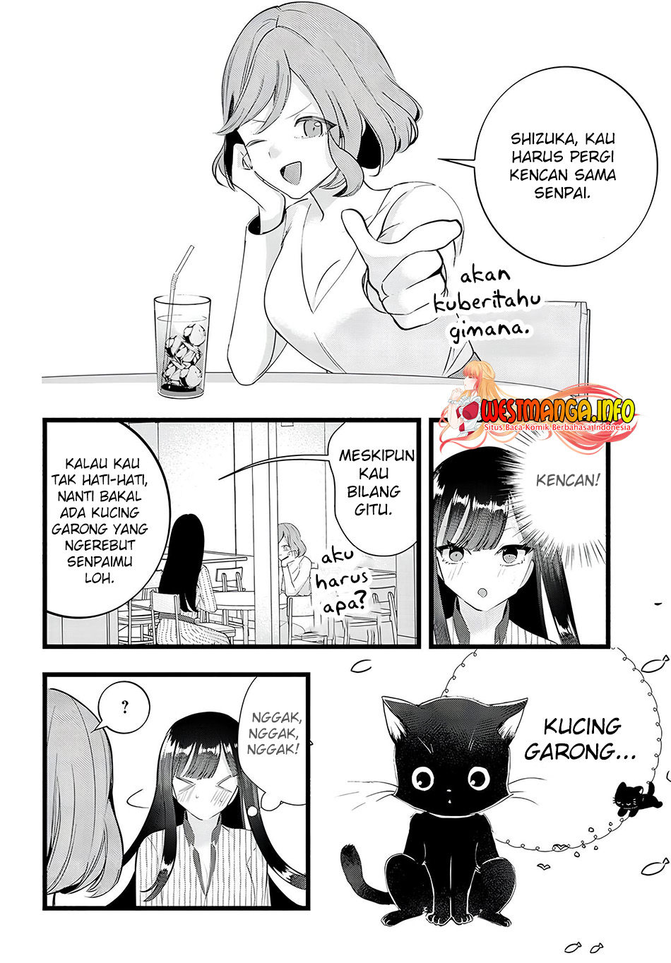 chiteki-de-cool-na-kouhai-bijo-ore-no-kai-neko-ni-naru - Chapter: 18