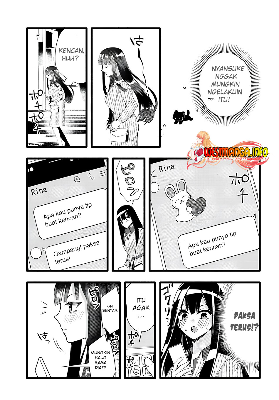 chiteki-de-cool-na-kouhai-bijo-ore-no-kai-neko-ni-naru - Chapter: 18