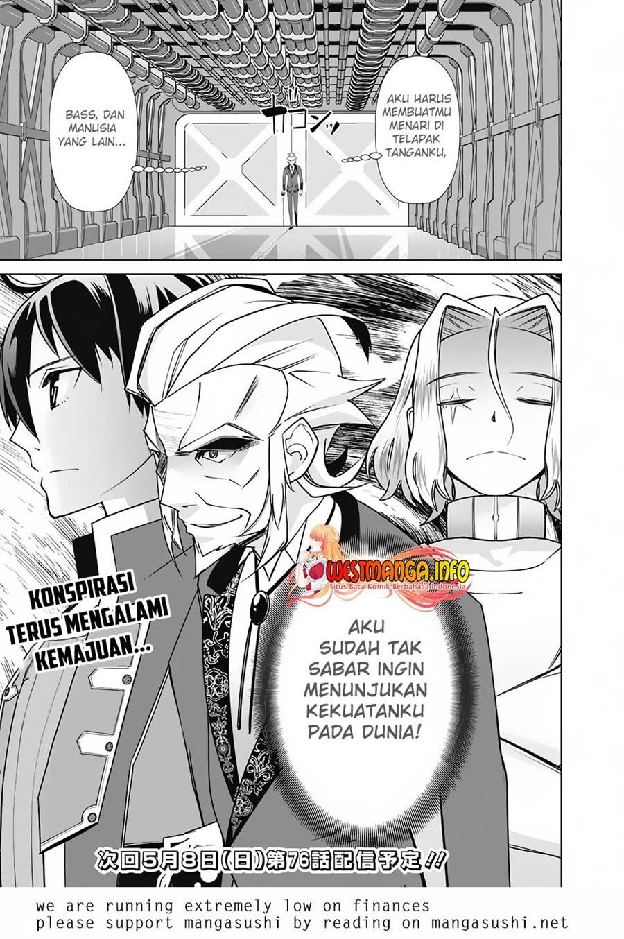 rettou-me-no-tensei-majutsushi-shiitage-rareta-moto-yuusha-wa-mirai-no-sekai-o-yoyuu-de-ikinuku - Chapter: 75