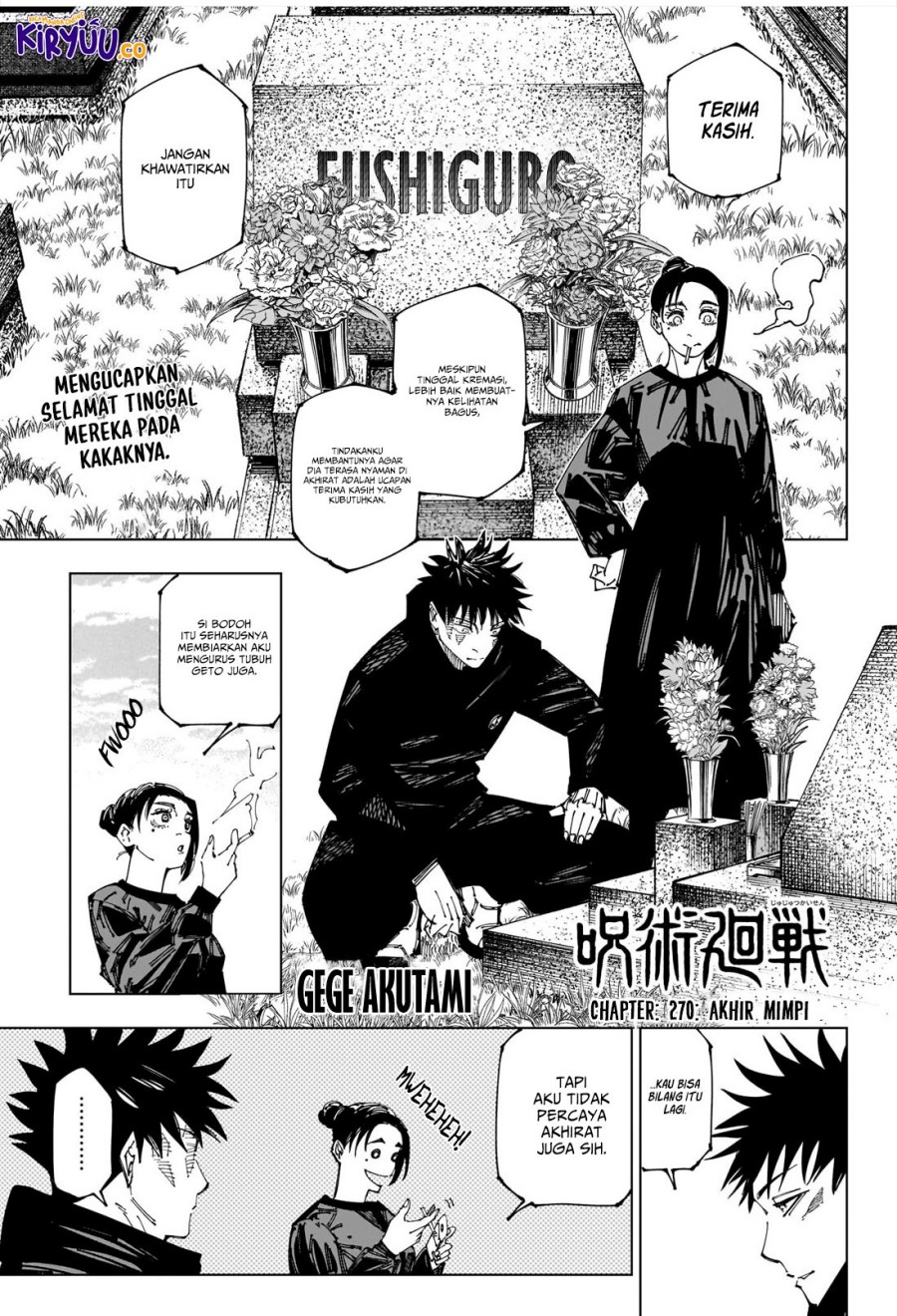 jujutsu-kaisen - Chapter: 270