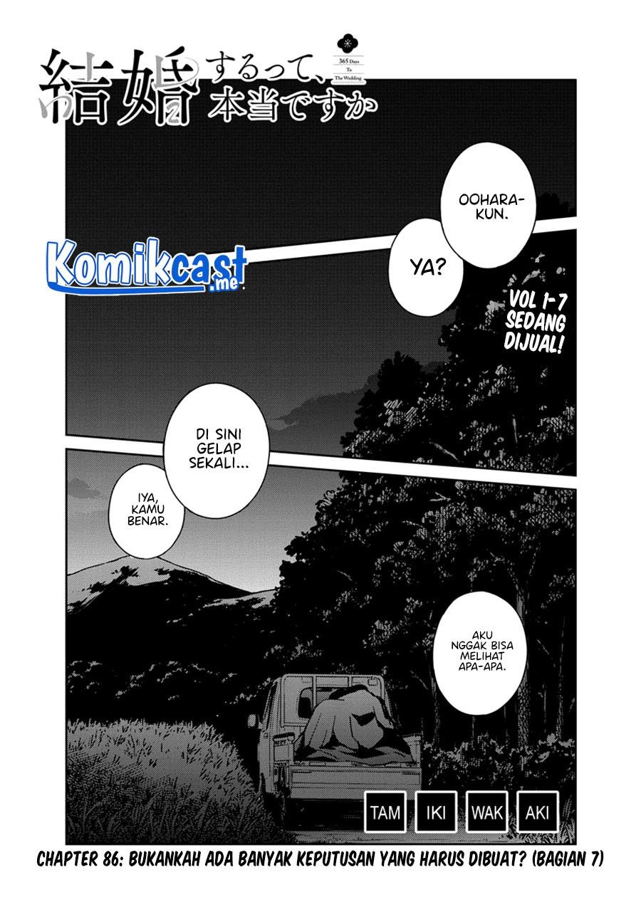 kekkon-surutte-hontou-desu-ka - Chapter: 86