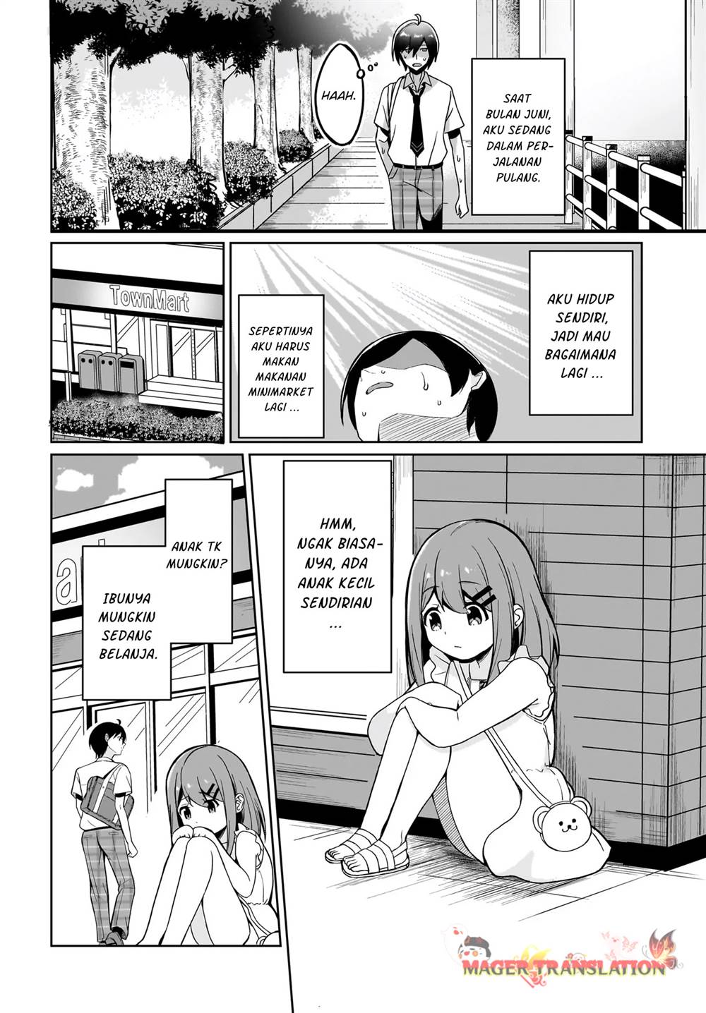 maigo-no-onnanoko-o-ie-made-todoketara-genkan-kara-detekita-no-wa-gakunen-ichi-no-bishoujo-deshita - Chapter: 1