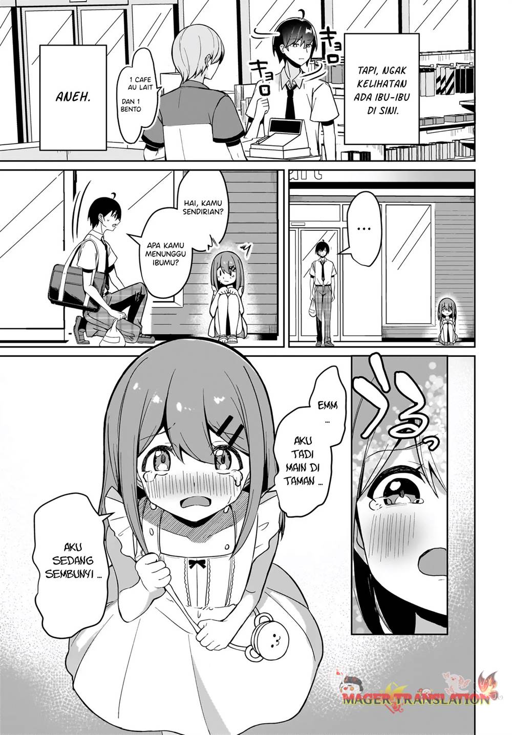 maigo-no-onnanoko-o-ie-made-todoketara-genkan-kara-detekita-no-wa-gakunen-ichi-no-bishoujo-deshita - Chapter: 1