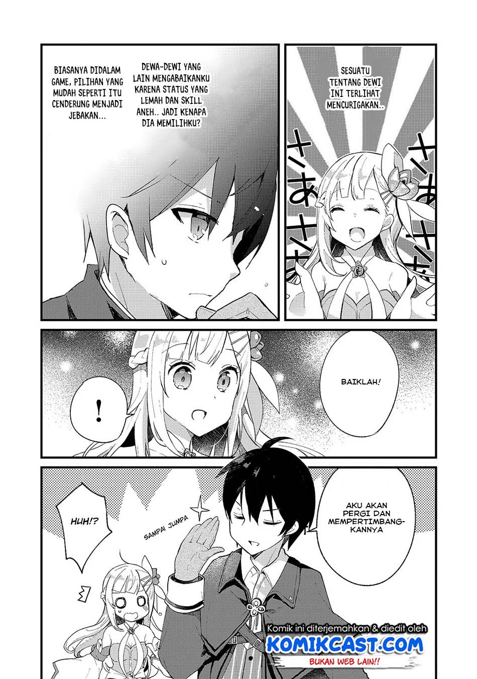 shinja-zero-no-megami-sama-to-hajimeru-isekai-kouryaku - Chapter: 2