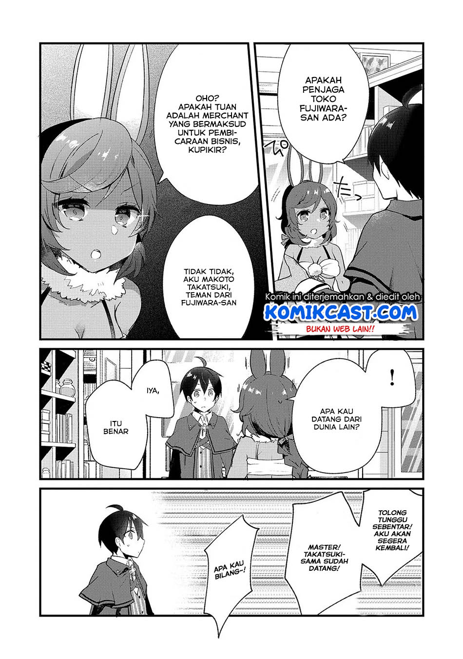 shinja-zero-no-megami-sama-to-hajimeru-isekai-kouryaku - Chapter: 3.1