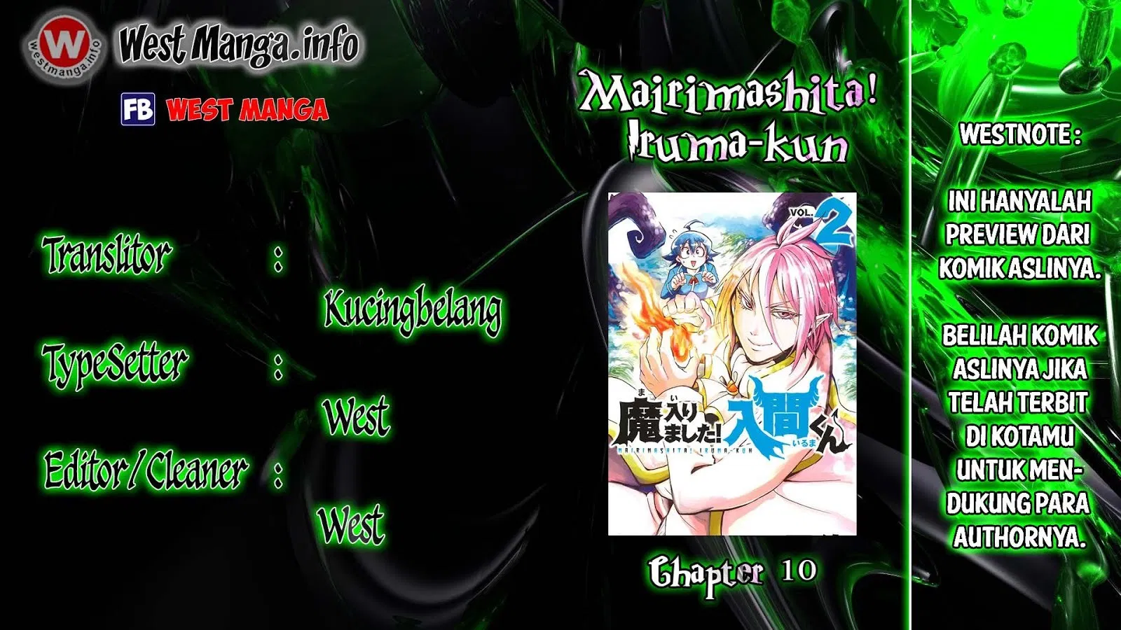 mairimashita-iruma-kun - Chapter: 10