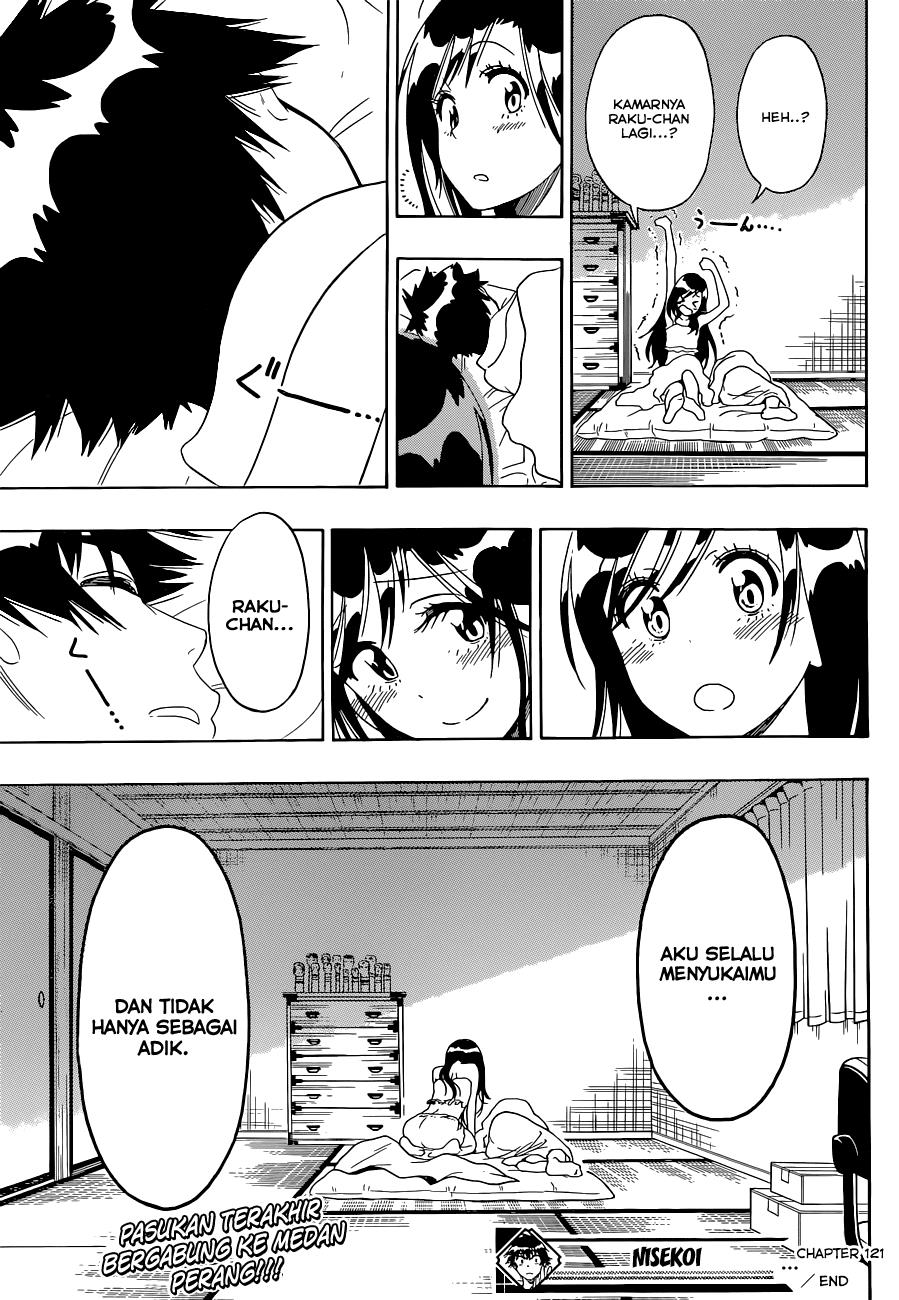 nisekoi - Chapter: 121