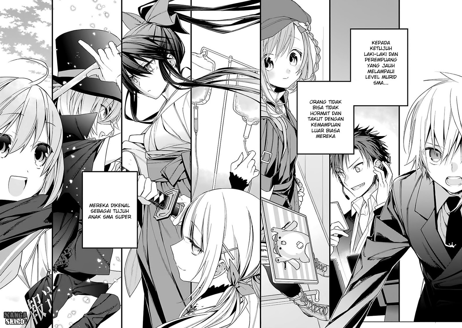 choujin-koukousei-tachi-wa-isekai-demo-yoyuu-de-ikinuku-you-desu - Chapter: 1