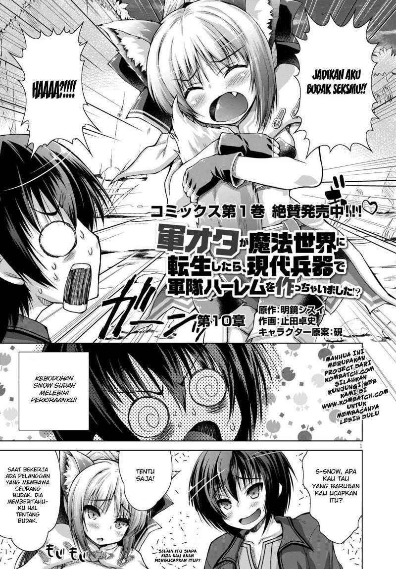 gunota-ga-mahou-sekai-ni-tensei-shitara-gendai-heiki-de-guntai-harem-o-tsukucchaimashita - Chapter: 10