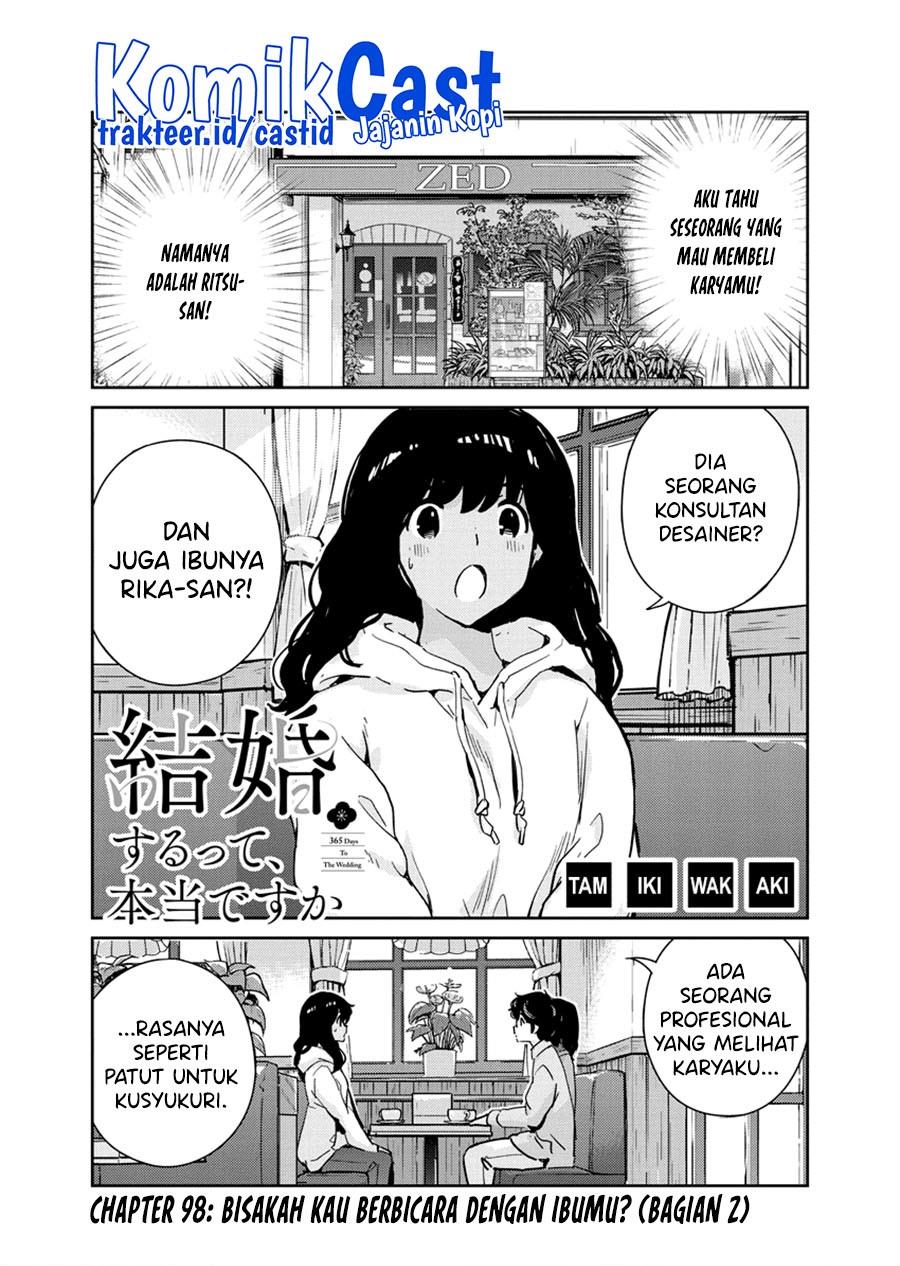 kekkon-surutte-hontou-desu-ka - Chapter: 98