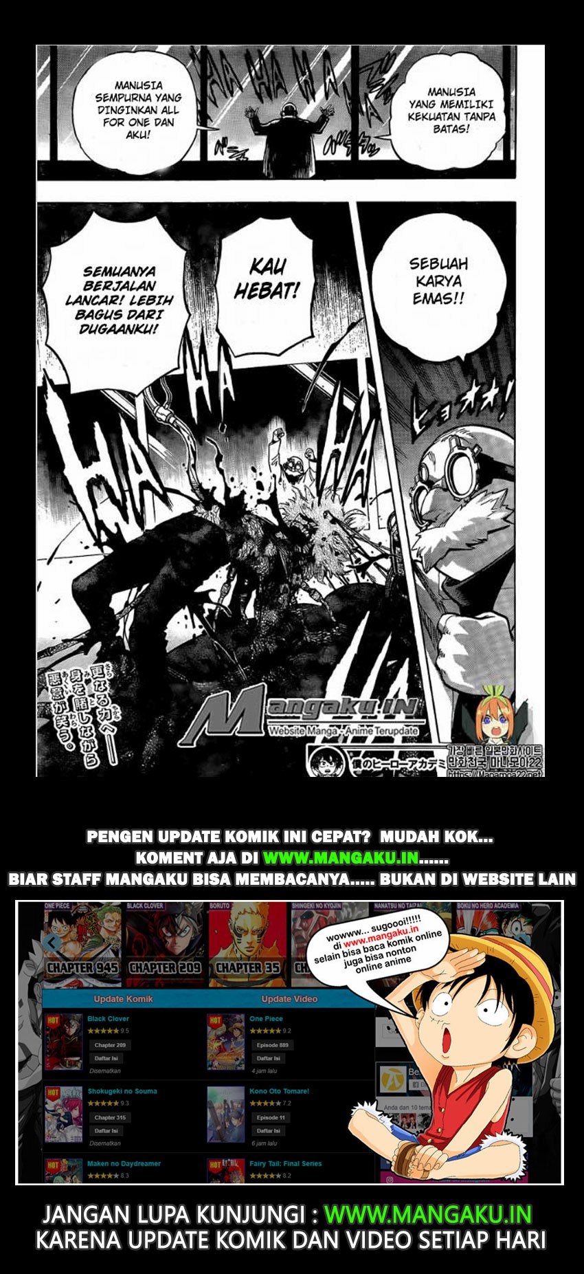 boku-no-hero-academia - Chapter: 255