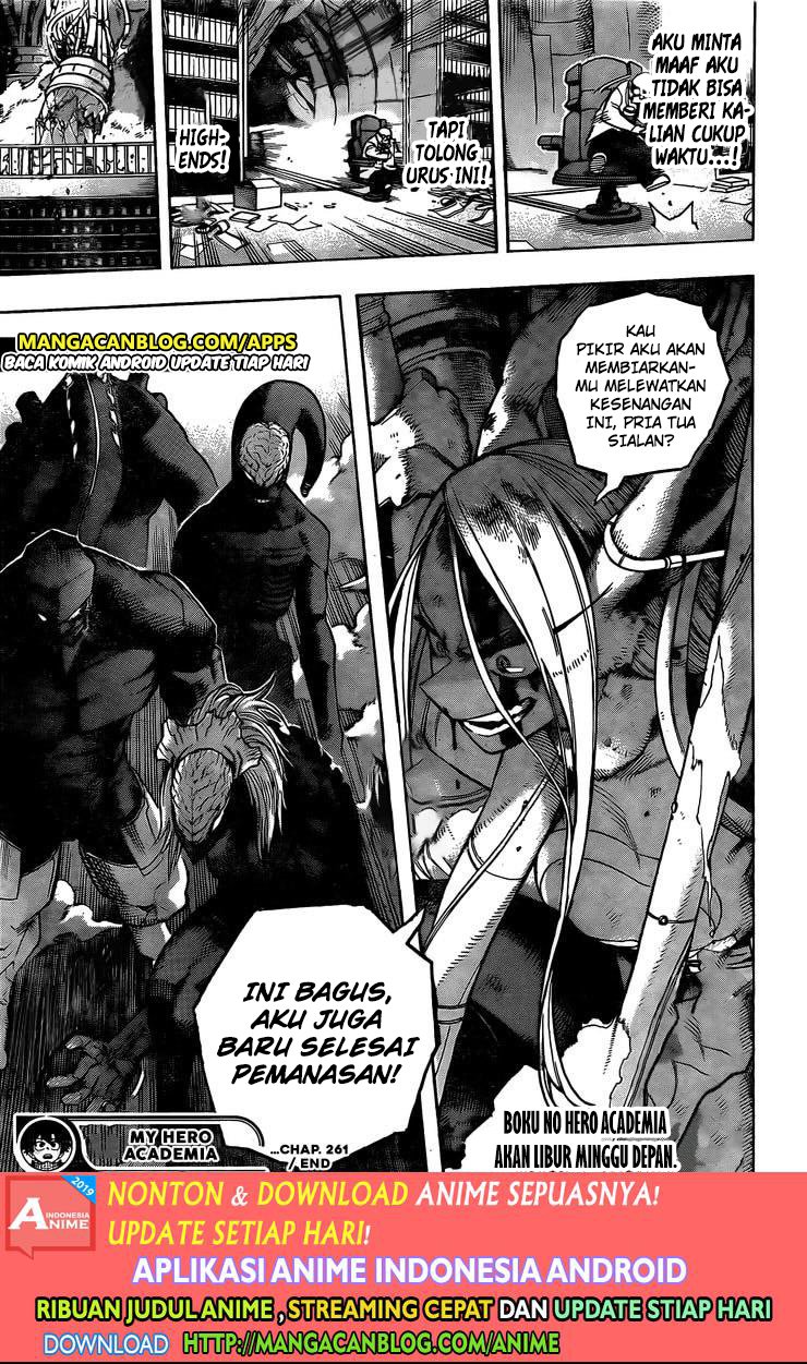 boku-no-hero-academia - Chapter: 261