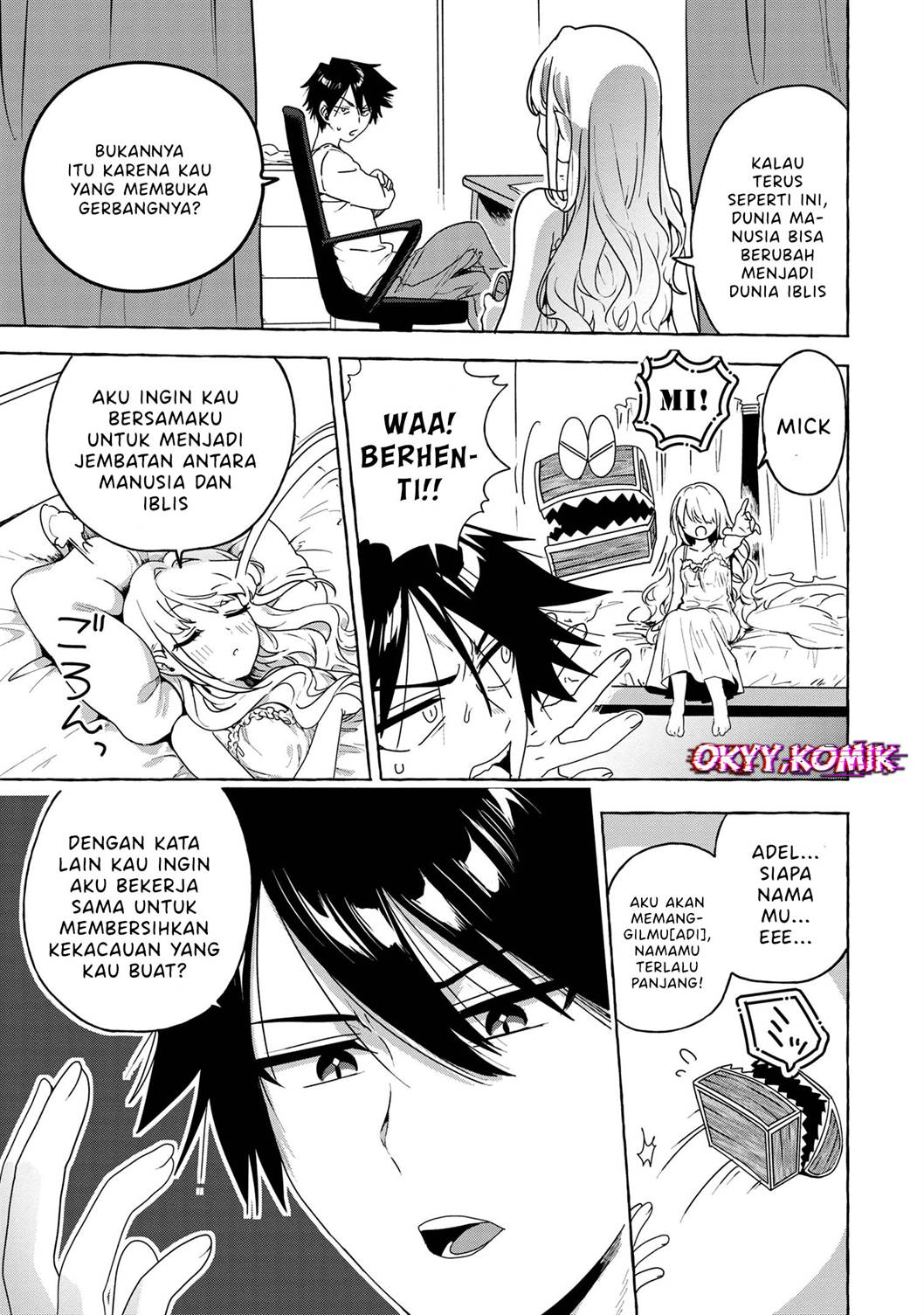 mazoku-no-petto-ni-narimashite - Chapter: 1