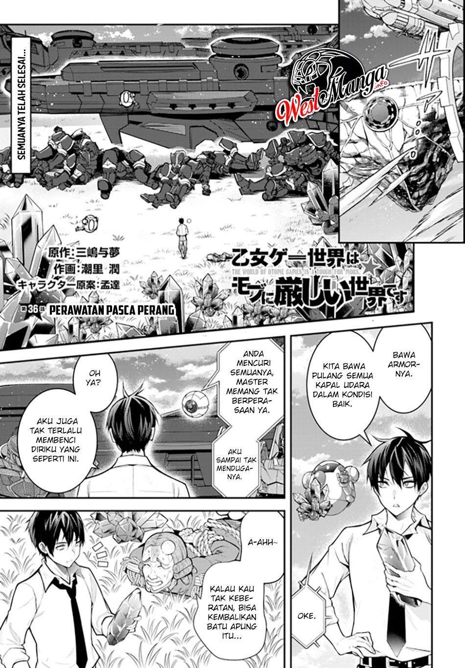 otome-game-sekai-wa-mob-ni-kibishii-sekai-desu - Chapter: 36