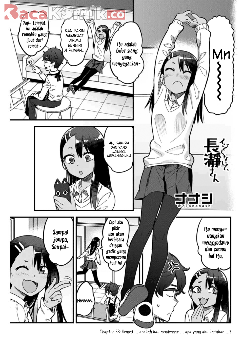 ijiranaide-nagatoro-san - Chapter: 58