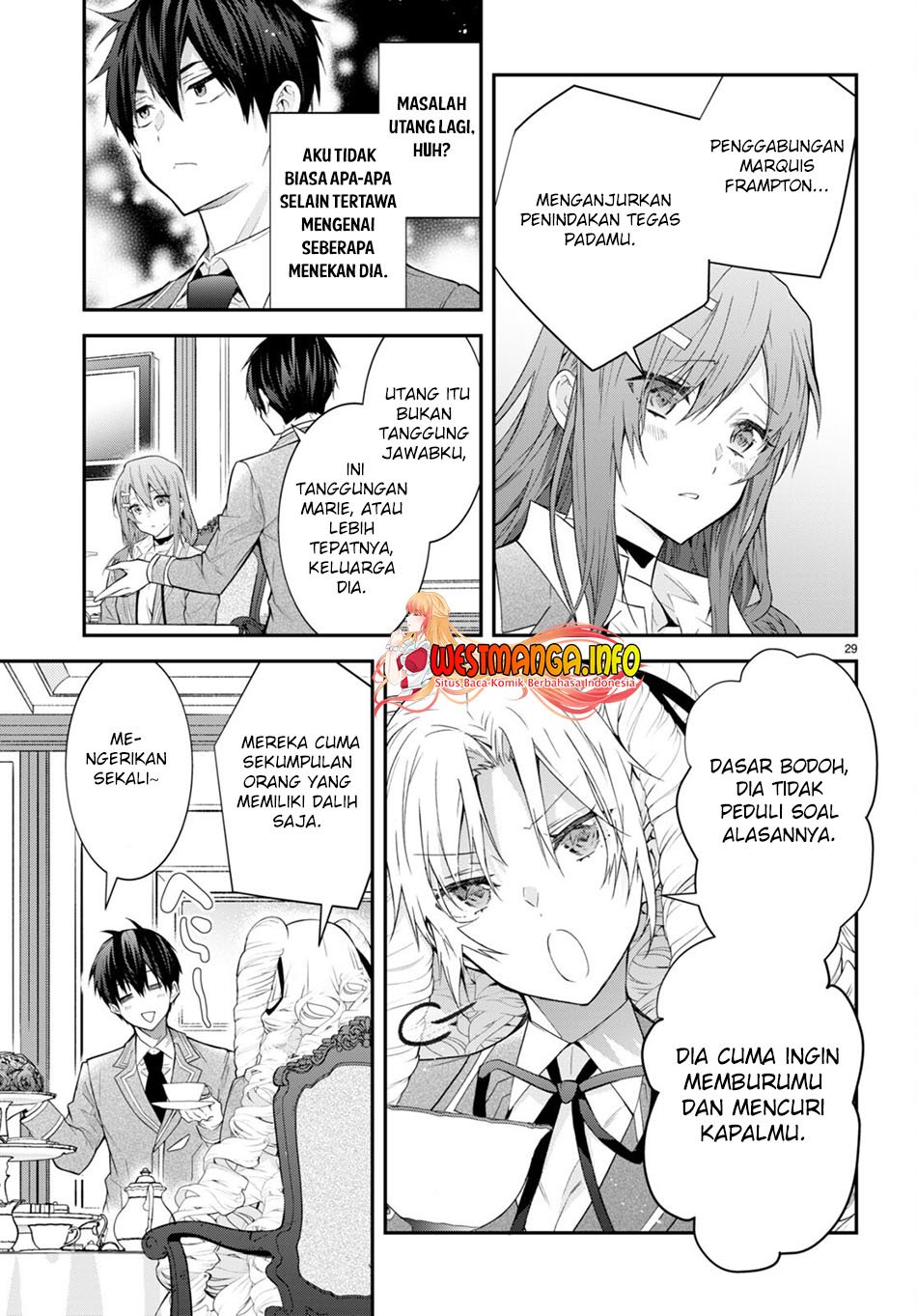 otome-game-sekai-wa-mob-ni-kibishii-sekai-desu - Chapter: 45