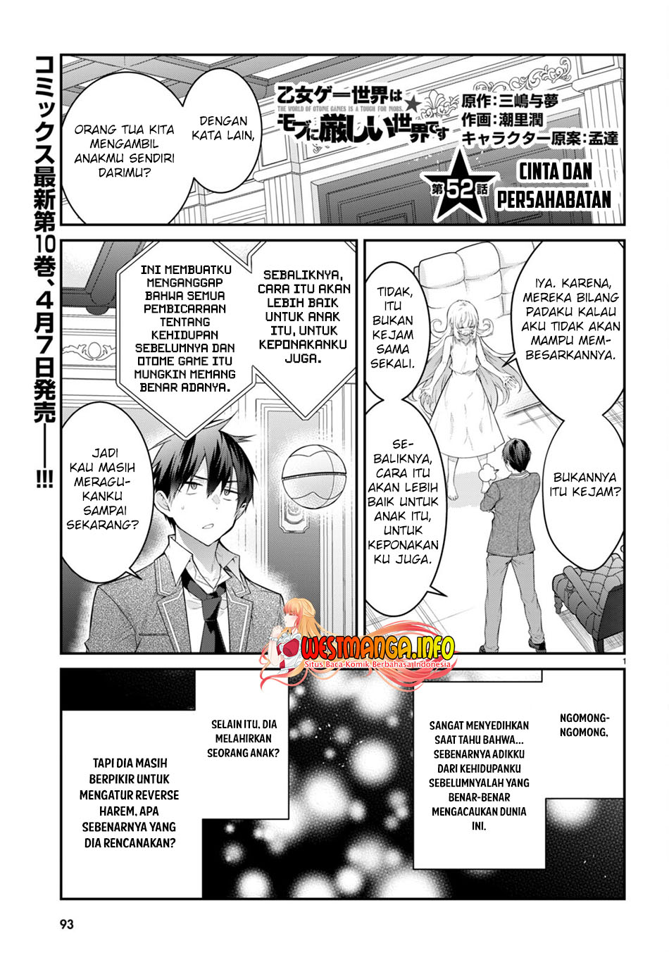 otome-game-sekai-wa-mob-ni-kibishii-sekai-desu - Chapter: 52