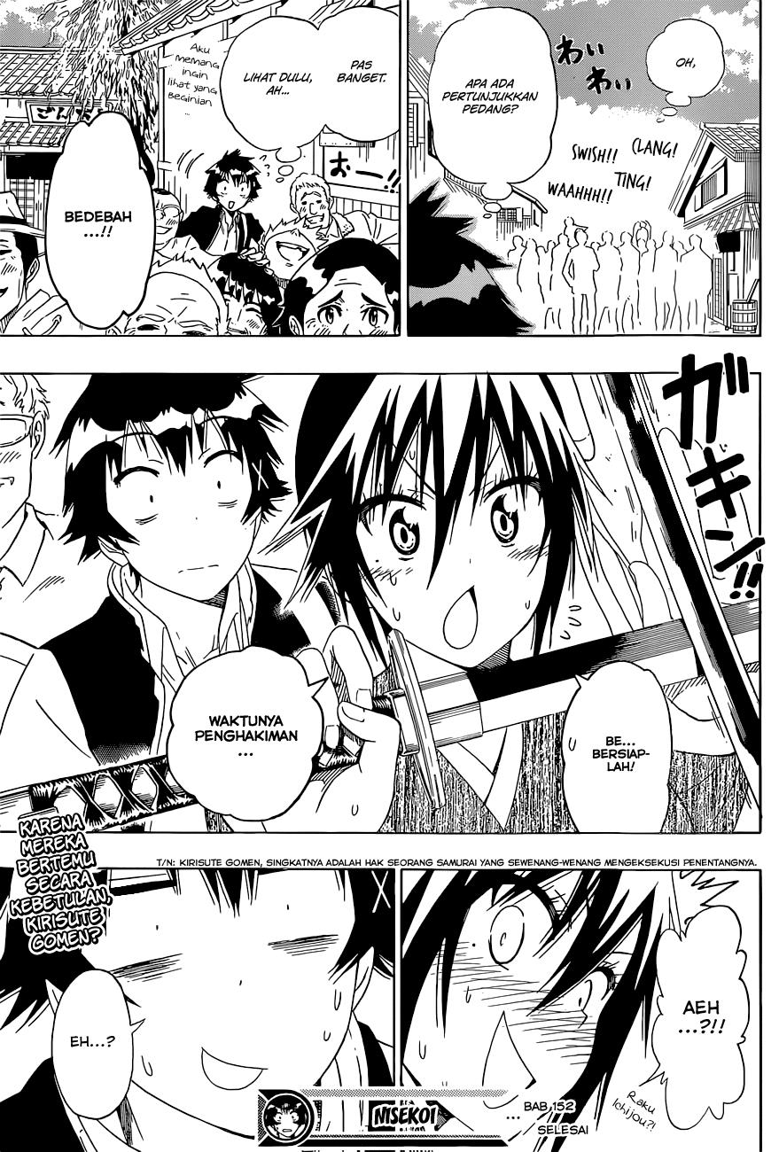 nisekoi - Chapter: 152