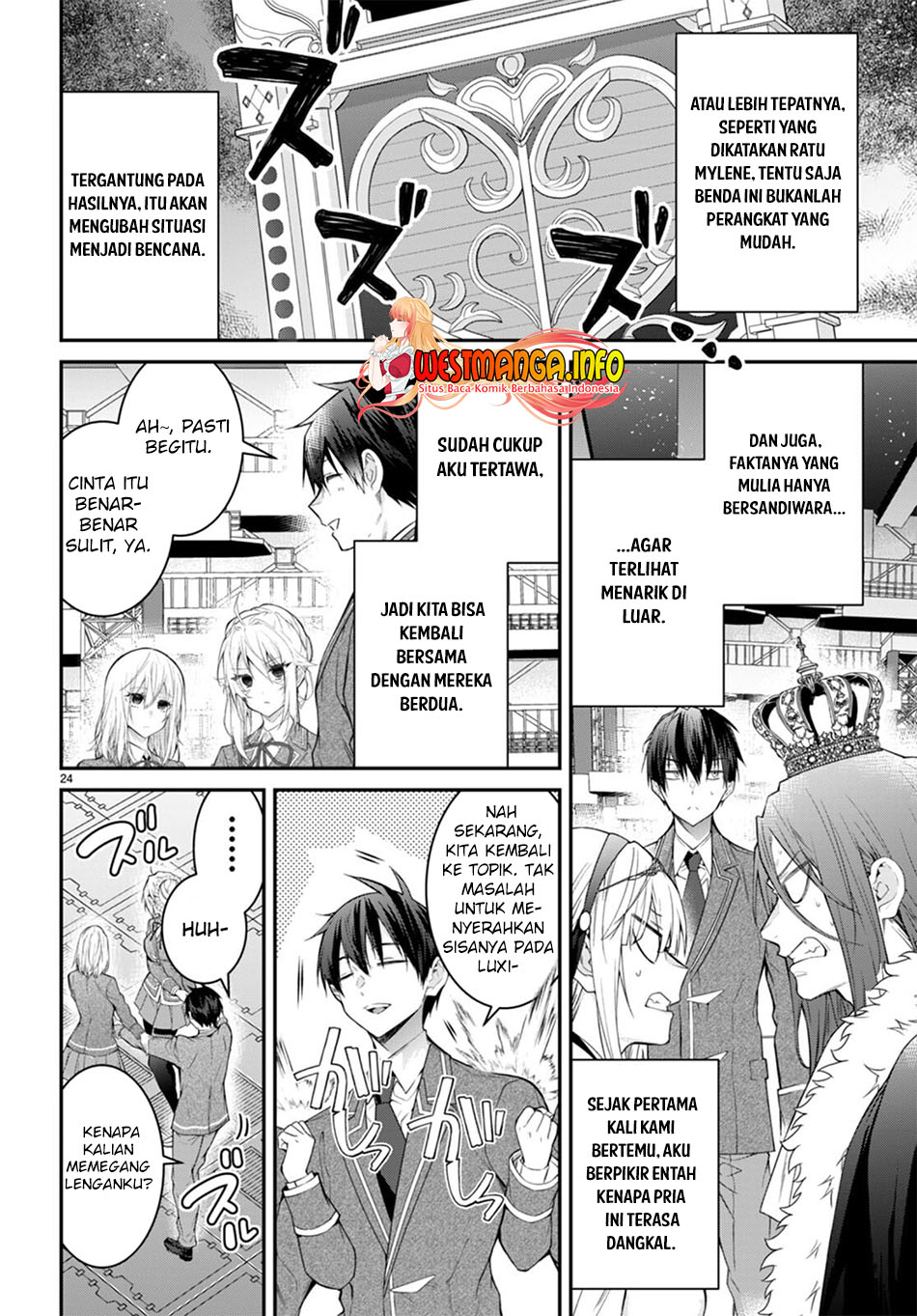 otome-game-sekai-wa-mob-ni-kibishii-sekai-desu - Chapter: 54