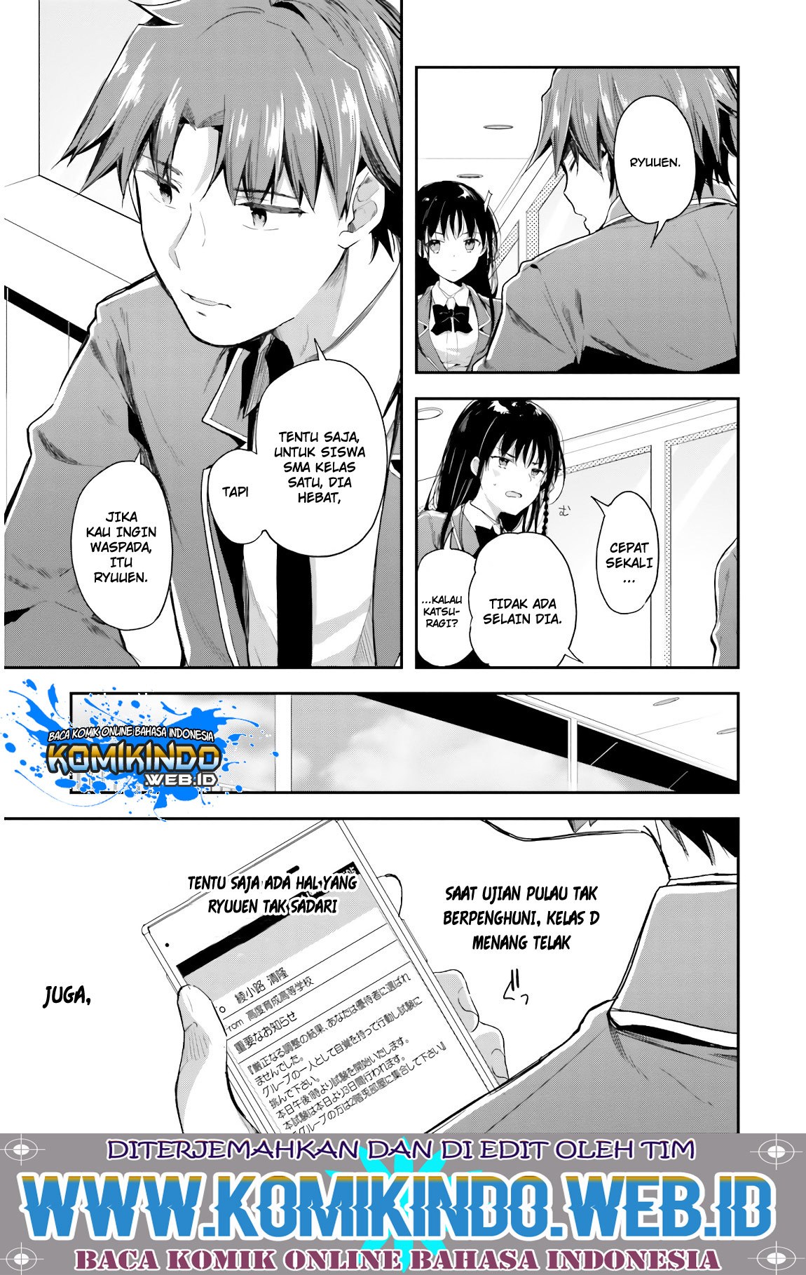 youkoso-jitsuryoku-shijou-shugi-no-kyoushitsu-e - Chapter: 31