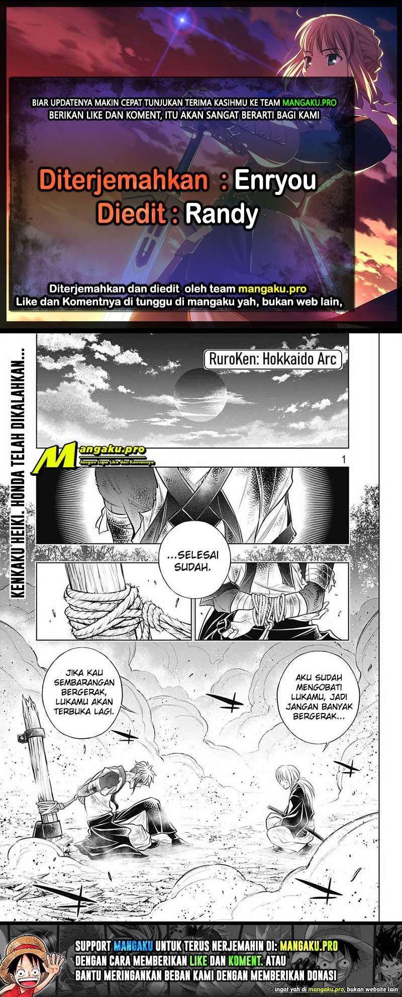 rurouni-kenshin-meiji-kenkaku-romantan-hokkaidou-hen - Chapter: 34