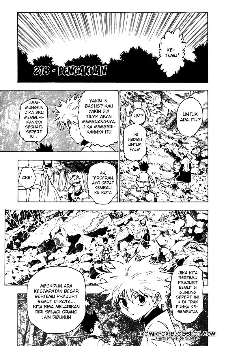 hunter-x-hunter - Chapter: 218
