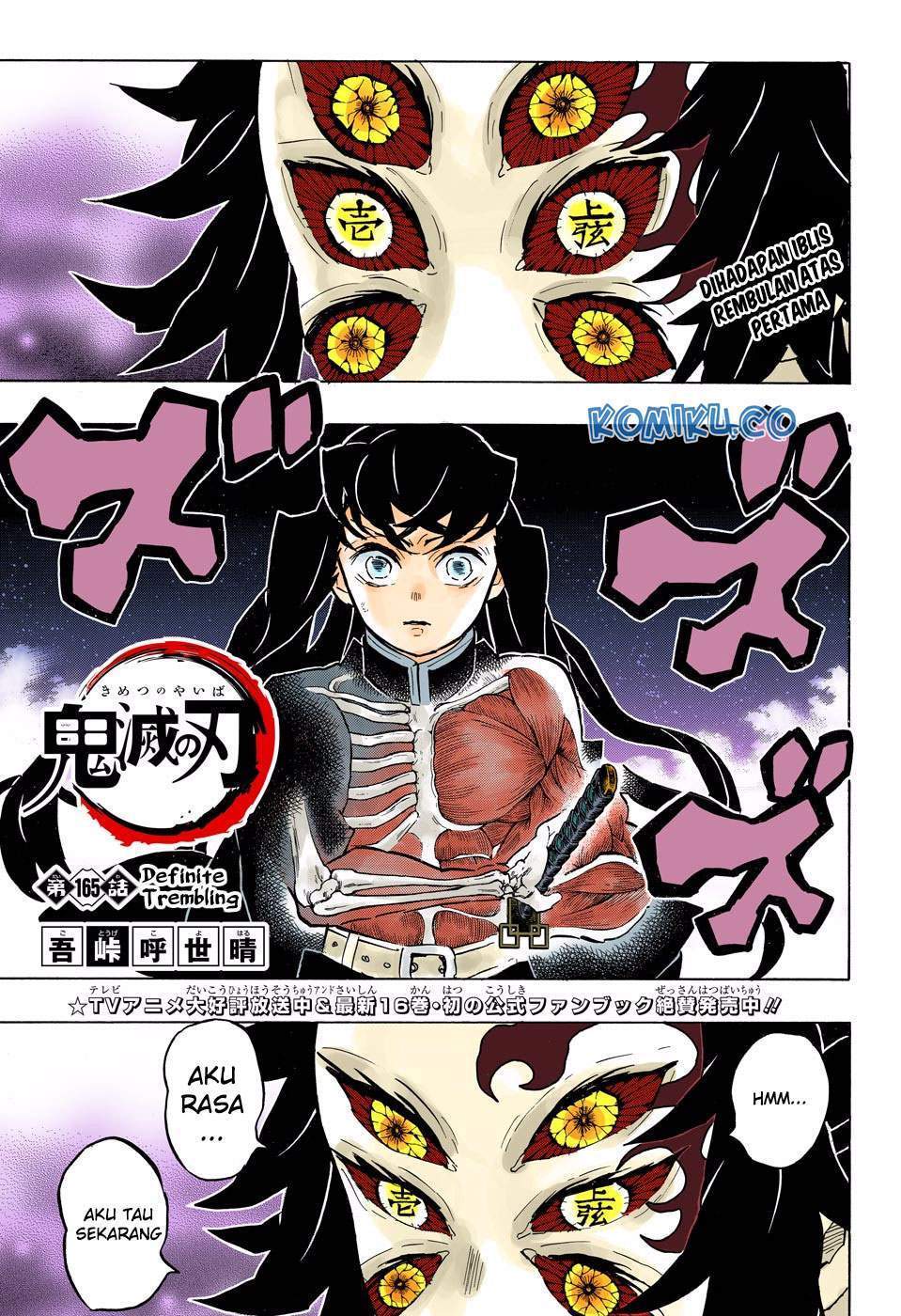 kimetsu-no-yaiba - Chapter: 165