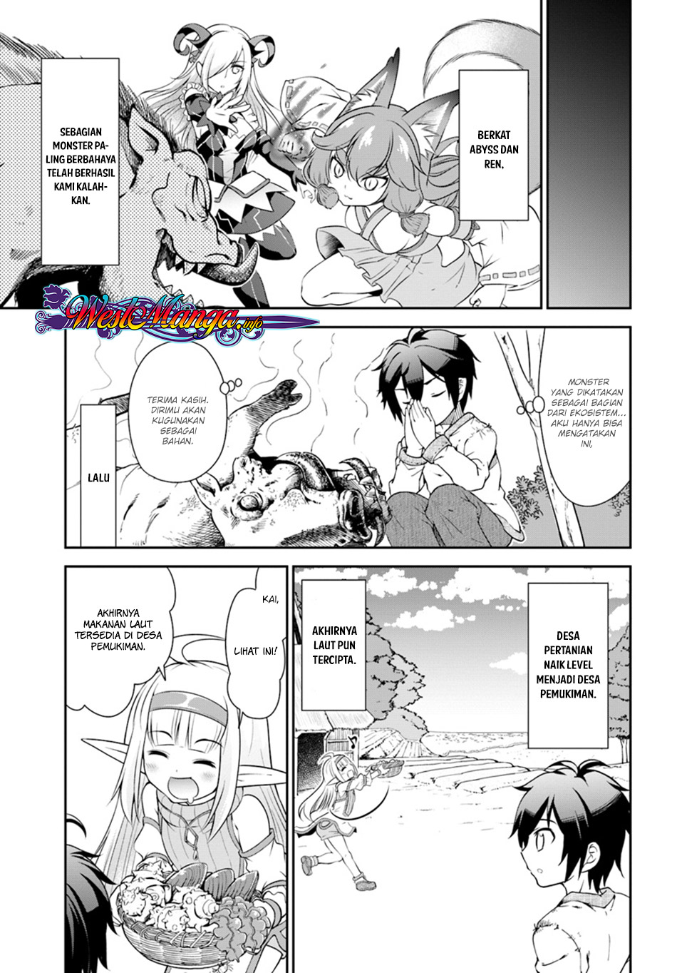 tenohira-kaitakumura-de-isekai-kenkouki-fueteku-yome-tachi-to-nonbiri-mujintou-raifu - Chapter: 9