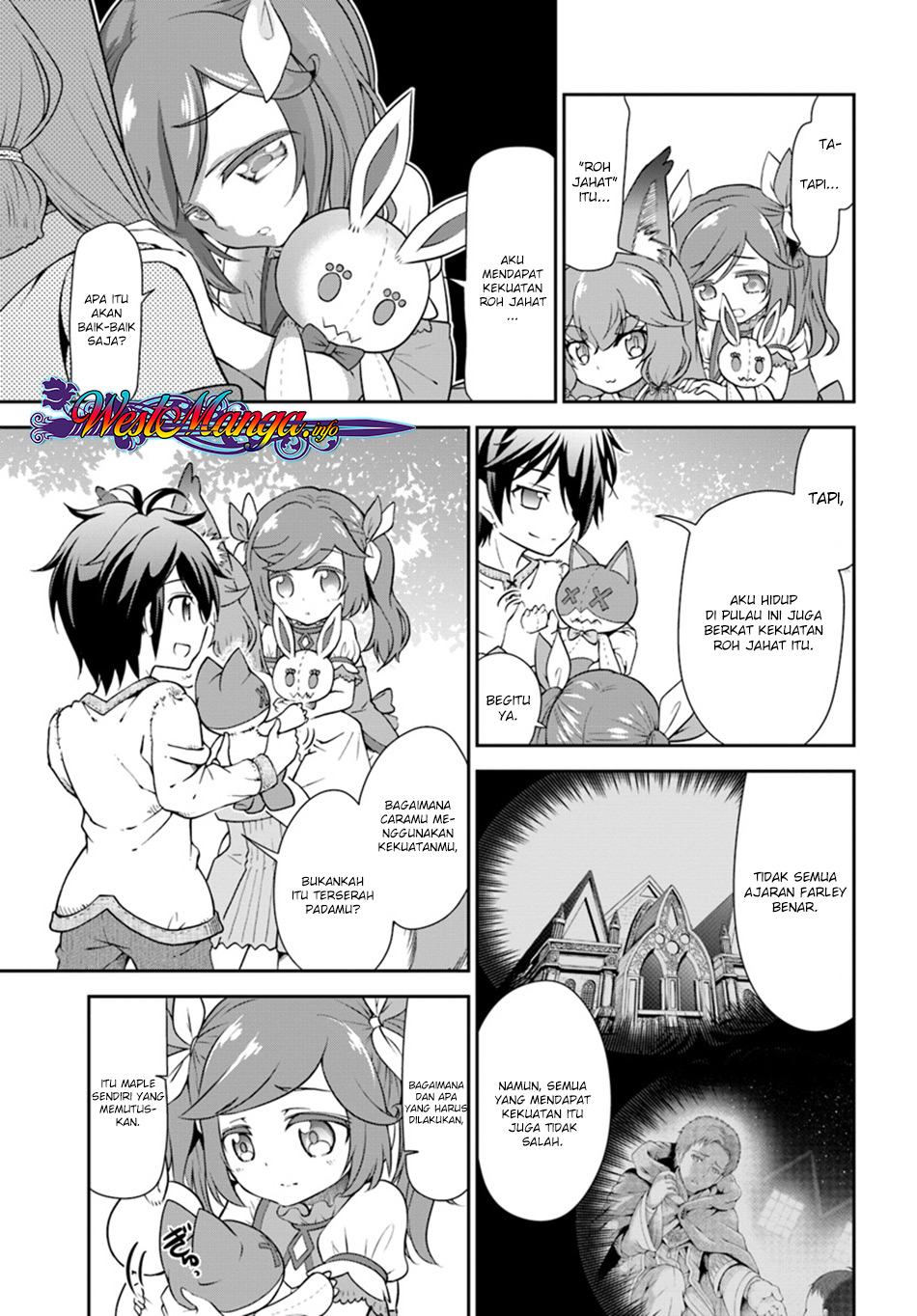 tenohira-kaitakumura-de-isekai-kenkouki-fueteku-yome-tachi-to-nonbiri-mujintou-raifu - Chapter: 9