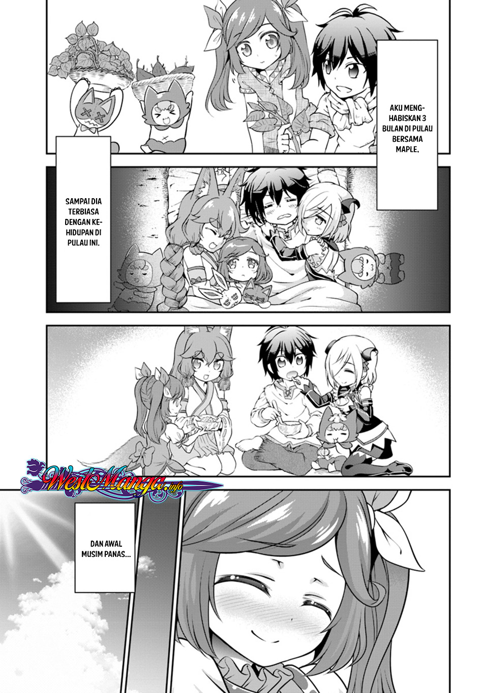 tenohira-kaitakumura-de-isekai-kenkouki-fueteku-yome-tachi-to-nonbiri-mujintou-raifu - Chapter: 9