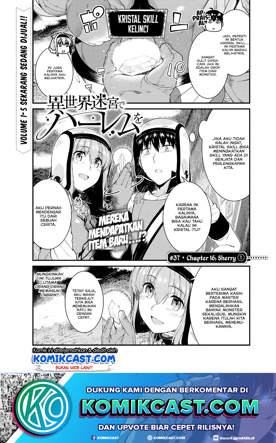 isekai-meikyuu-de-harem-o - Chapter: 37