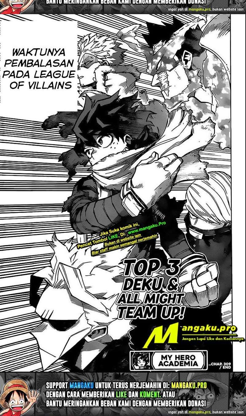 boku-no-hero-academia - Chapter: 309