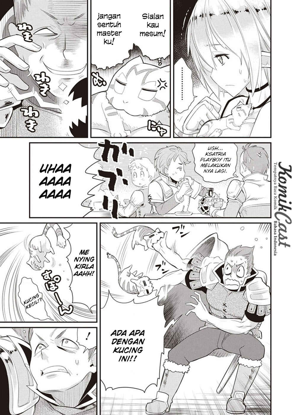 s-rank-monster-no-behemoth-dakedo-neko-to-machigawarete-erufu-musume-no-kishi-pet-toshite-kurashitemasu - Chapter: 3