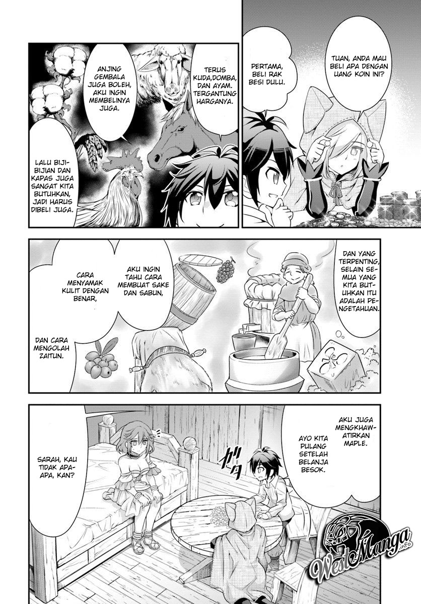 tenohira-kaitakumura-de-isekai-kenkouki-fueteku-yome-tachi-to-nonbiri-mujintou-raifu - Chapter: 12