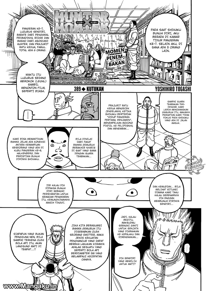 hunter-x-hunter - Chapter: 389