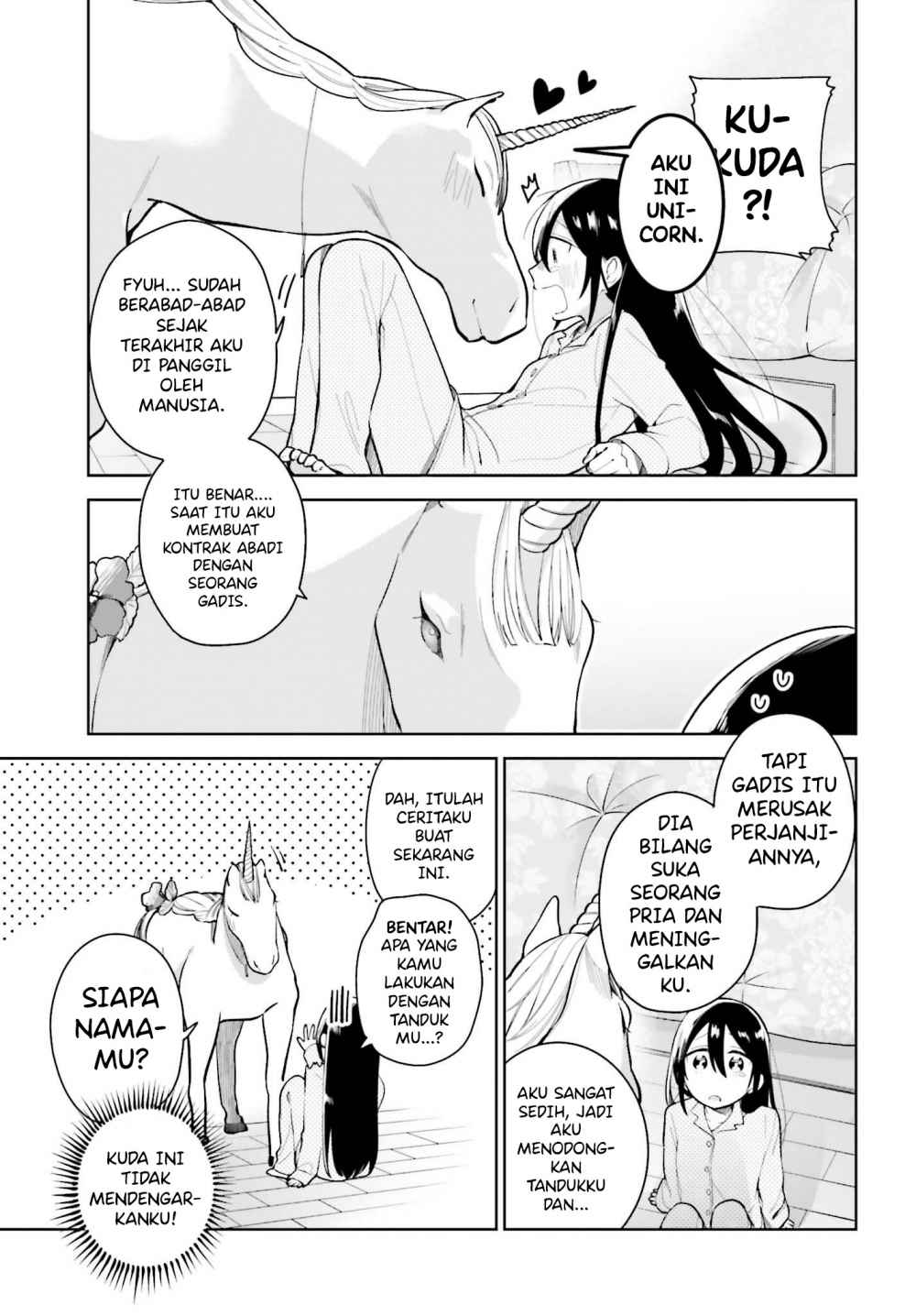 unicorn-to-sabishi-gari-ya-shoujo - Chapter: 1.1