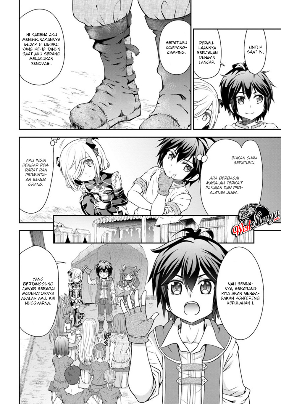 tenohira-kaitakumura-de-isekai-kenkouki-fueteku-yome-tachi-to-nonbiri-mujintou-raifu - Chapter: 17