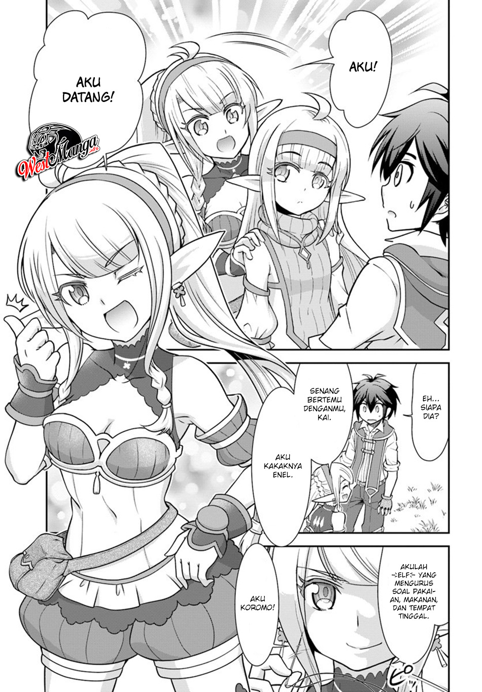 tenohira-kaitakumura-de-isekai-kenkouki-fueteku-yome-tachi-to-nonbiri-mujintou-raifu - Chapter: 17