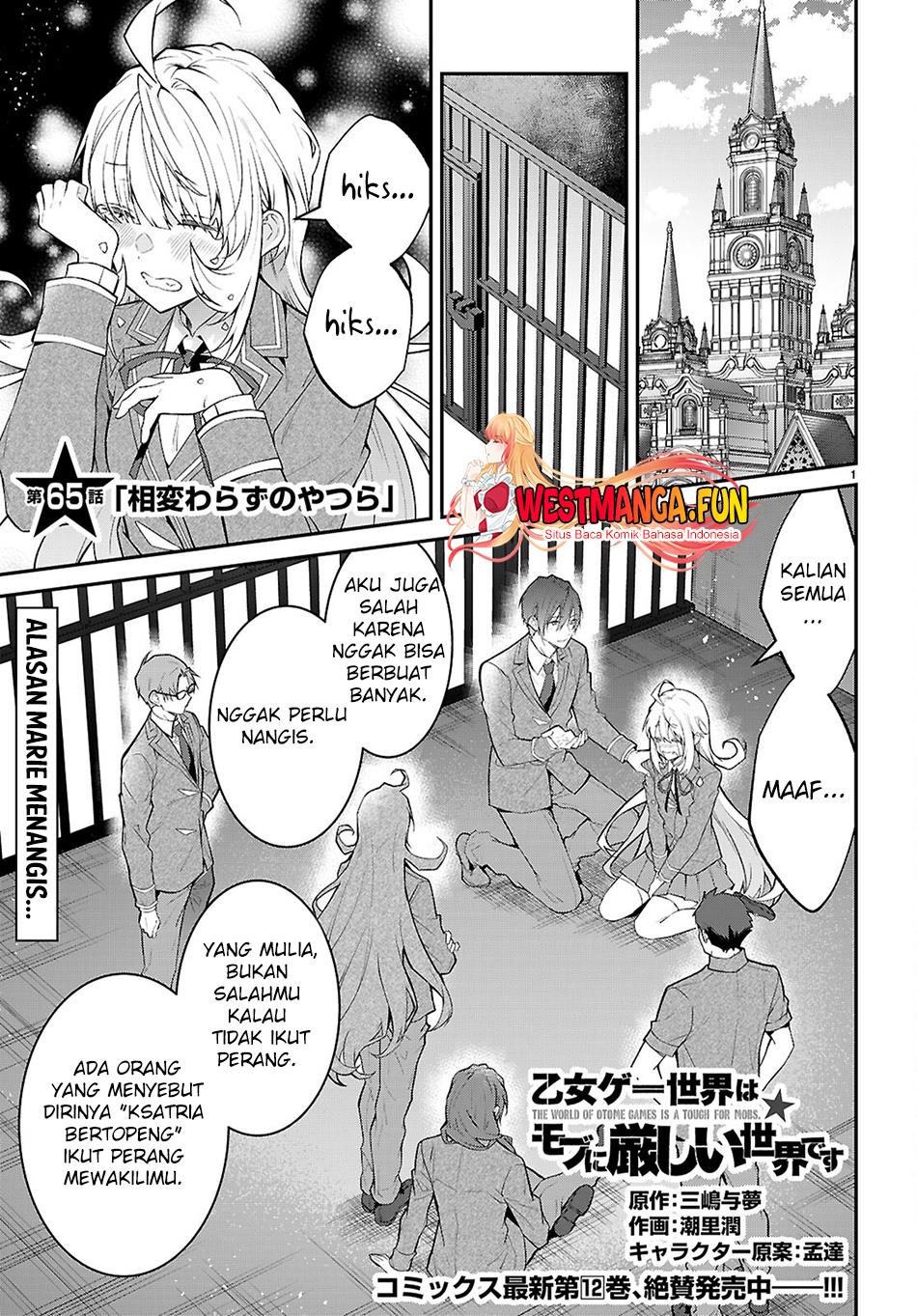 otome-game-sekai-wa-mob-ni-kibishii-sekai-desu - Chapter: 65