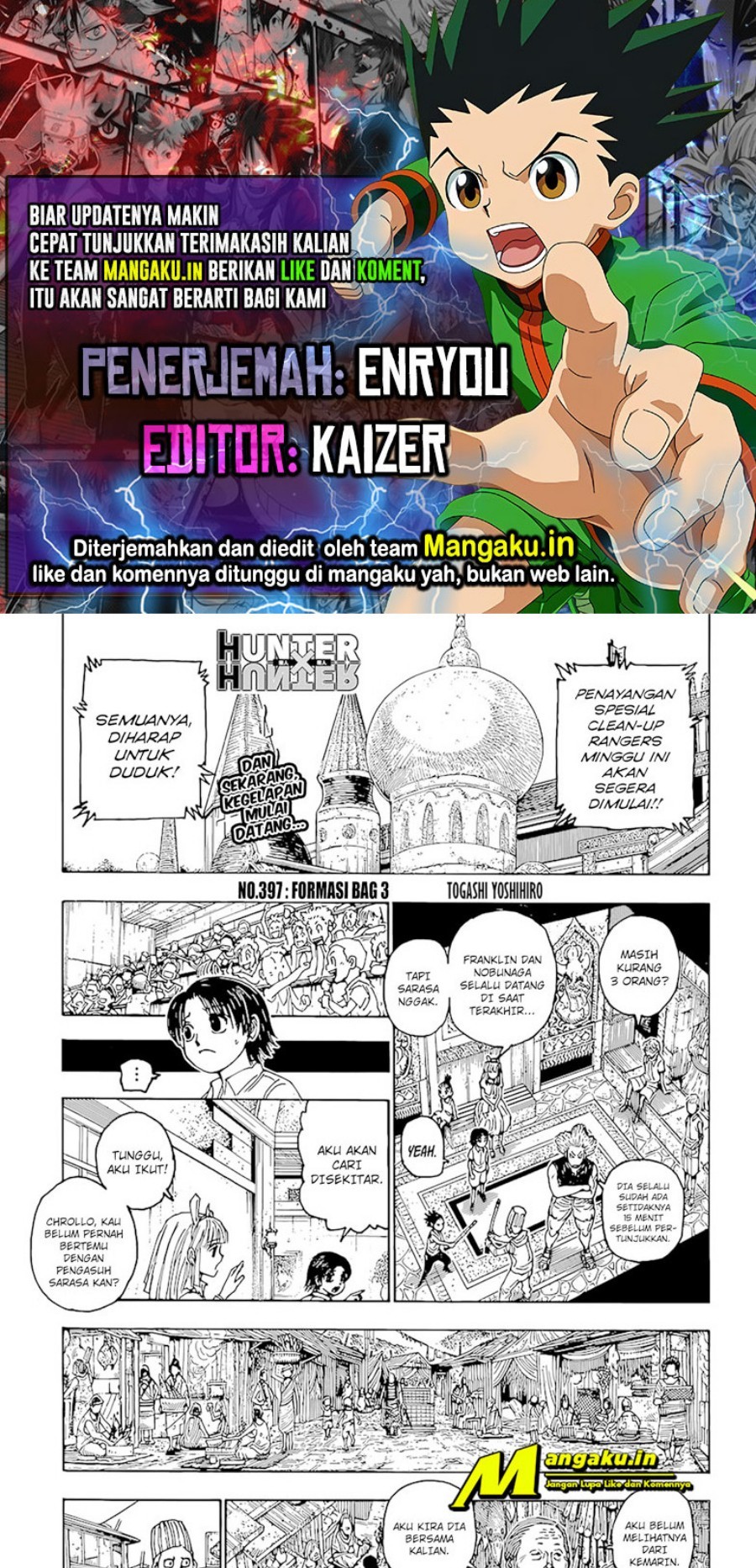 hunter-x-hunter - Chapter: 397