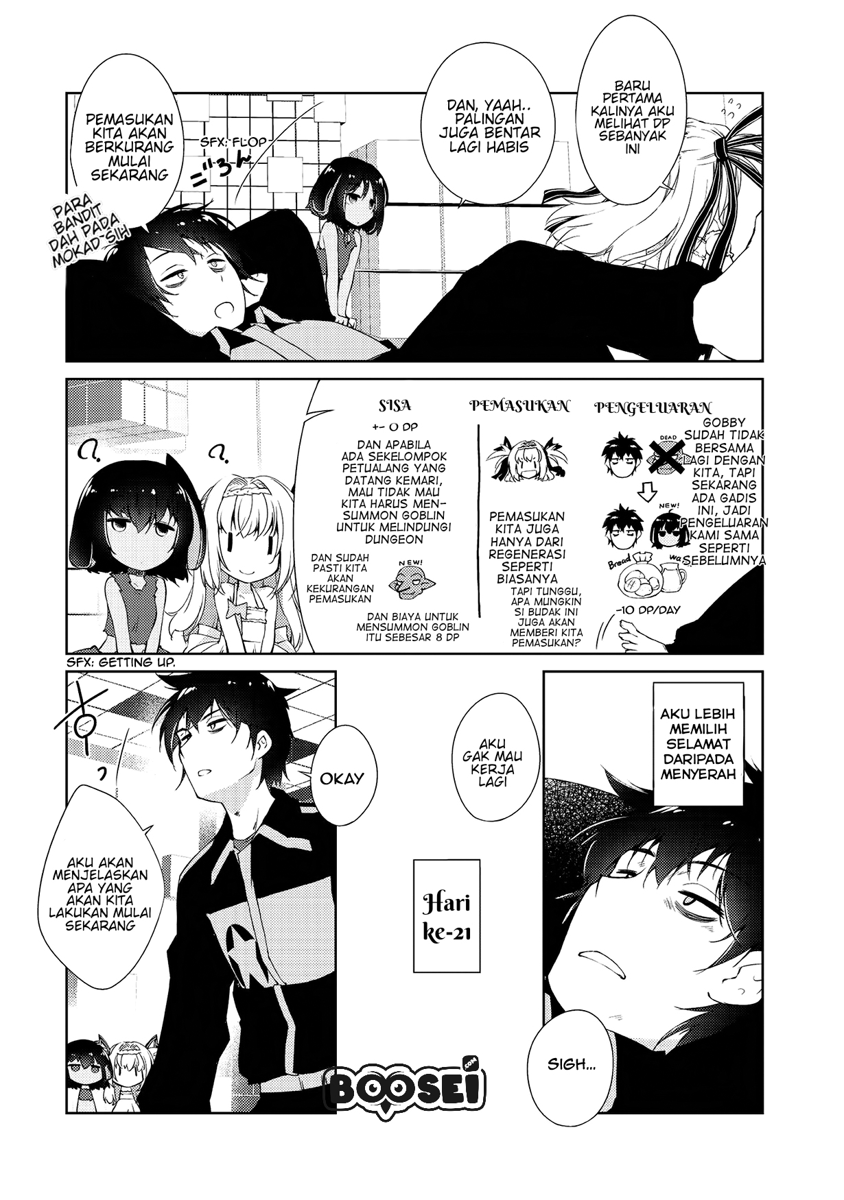 zettai-ni-hatarakitakunai-dungeon-master-ga-damin-wo-musaboru-made - Chapter: 3