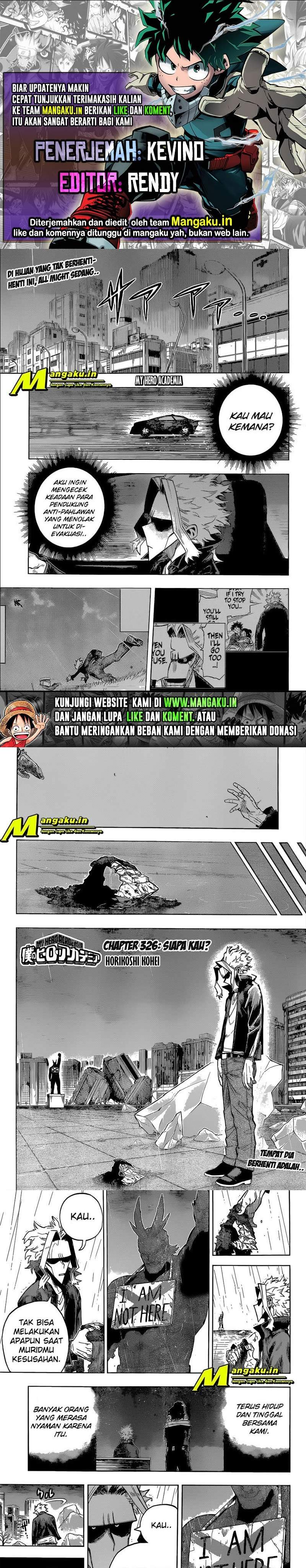 boku-no-hero-academia - Chapter: 326