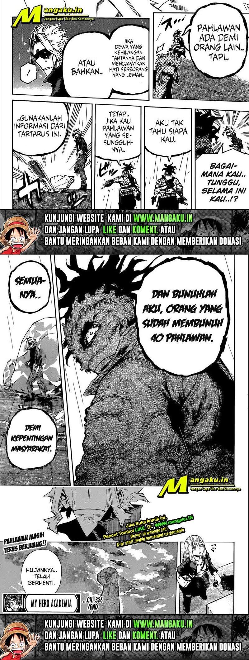 boku-no-hero-academia - Chapter: 326