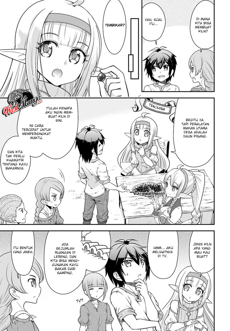 tenohira-kaitakumura-de-isekai-kenkouki-fueteku-yome-tachi-to-nonbiri-mujintou-raifu - Chapter: 18