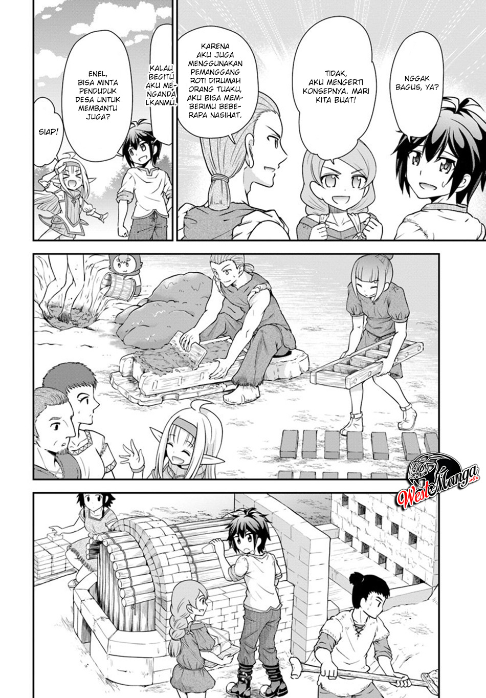 tenohira-kaitakumura-de-isekai-kenkouki-fueteku-yome-tachi-to-nonbiri-mujintou-raifu - Chapter: 18