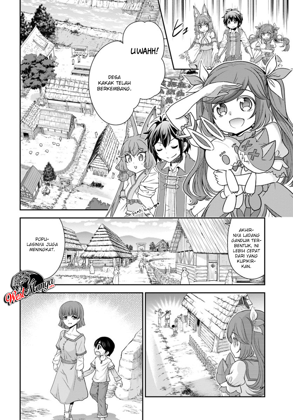 tenohira-kaitakumura-de-isekai-kenkouki-fueteku-yome-tachi-to-nonbiri-mujintou-raifu - Chapter: 18