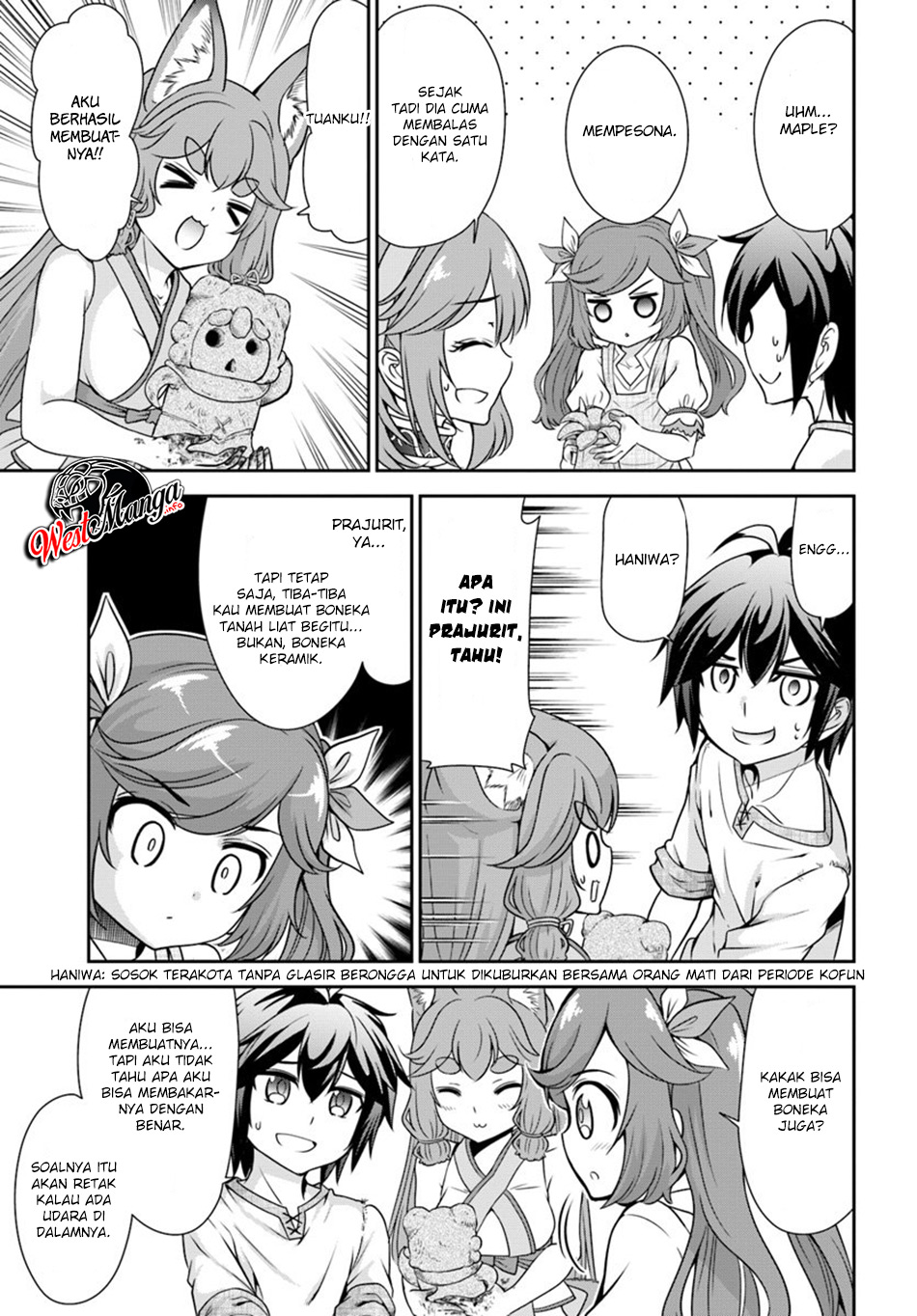 tenohira-kaitakumura-de-isekai-kenkouki-fueteku-yome-tachi-to-nonbiri-mujintou-raifu - Chapter: 18