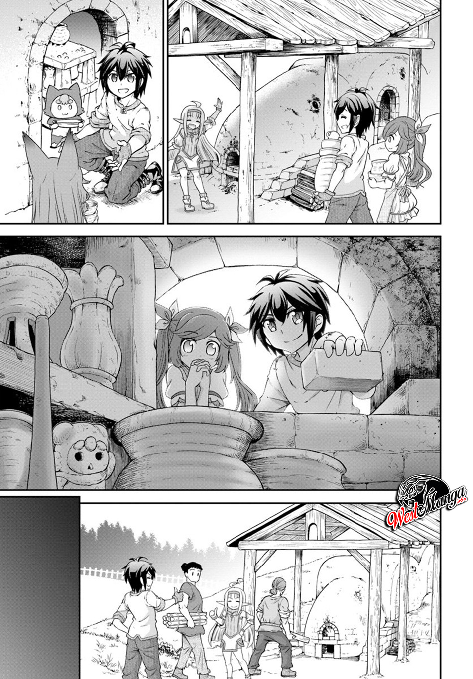 tenohira-kaitakumura-de-isekai-kenkouki-fueteku-yome-tachi-to-nonbiri-mujintou-raifu - Chapter: 18